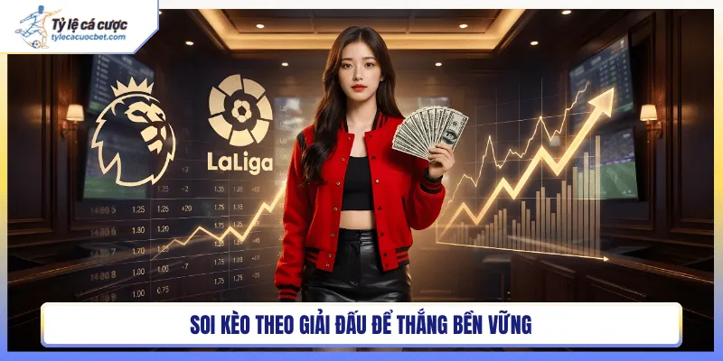 Soi kèo theo giải đấu để thắng bền vững