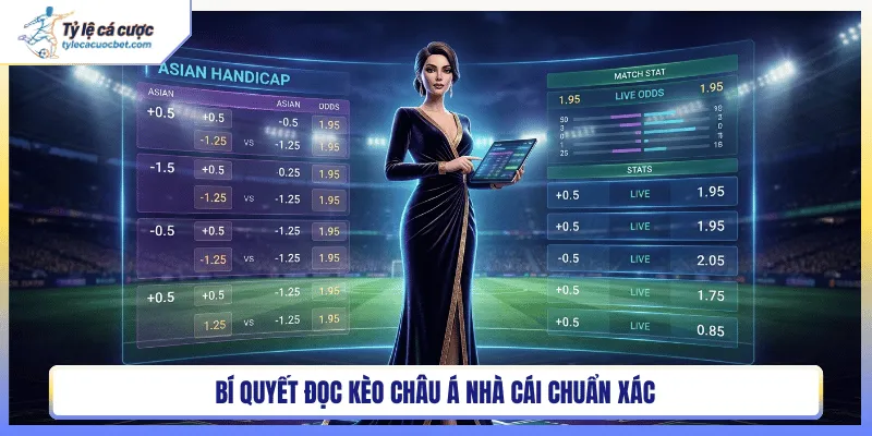 Bí quyết đọc kèo Châu Á nhà cái chuẩn xác
