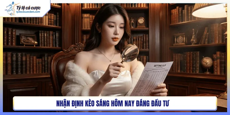 Nhận định kèo sáng hôm nay đáng đầu tư