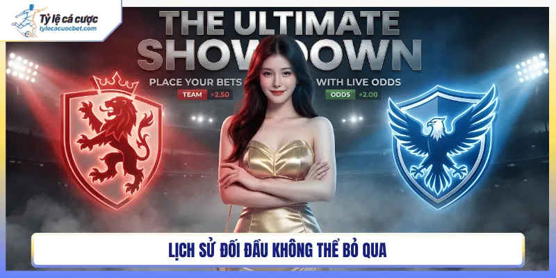 Tìm hiểu lịch sử đối đầu để ra quyết định đặt cược