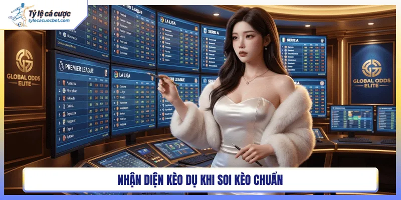 Nhận diện kèo dụ khi soi kèo chuẩn