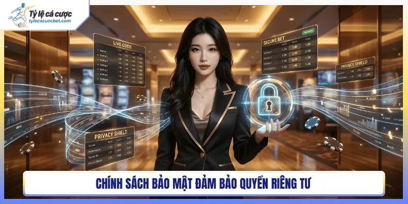 Tỷ lệ cá cược đảm bảo bảo vệ quyền riêng tư khách hàng